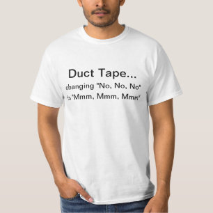 Duct tape t-shirt