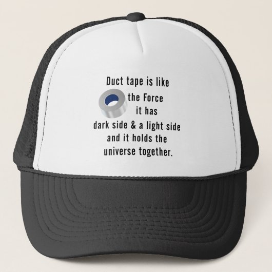 Duct Tape, technische humor Trucker Pet (Voorkant)