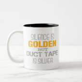 Duct tape tweekleurige koffiemok (Links)