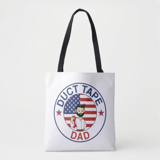 Duct Tape Vader - Boodschappentas Tote Bag (Voorkant)