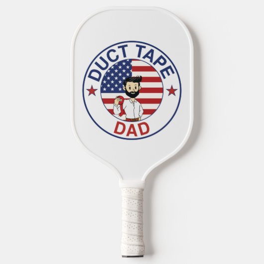 Duct Tape Vader - Pickleball Paddle (Voorkant)