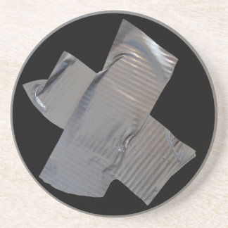 Duct tape zandsteen onderzetter