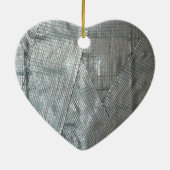 Duct tapeliefde keramisch ornament (Achterkant)