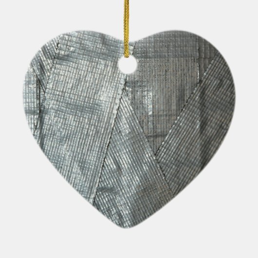 Duct tapeliefde keramisch ornament (Achterkant)