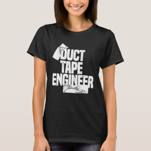 Duct tapewerktuigkundige opa tapes t-shirt