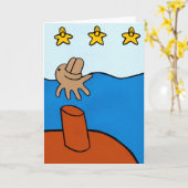 DUCTOPUS wenskaart Kaart (Gele Bloem)