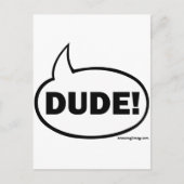 DUDE-1 BRIEFKAART (Voorkant)