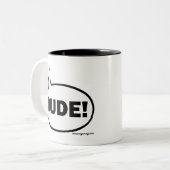 DUDE-1 TWEEKLEURIGE KOFFIEMOK (Voorkant links)