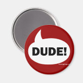DUDE 1b Magneet (Voorkant / Achterkant)