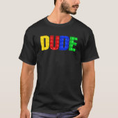 Dude Brick Builder Kinder blokset Brick Dude T-shirt (Voorkant)