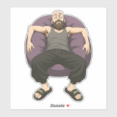 DuDe Chillin' Sticker (Vel)