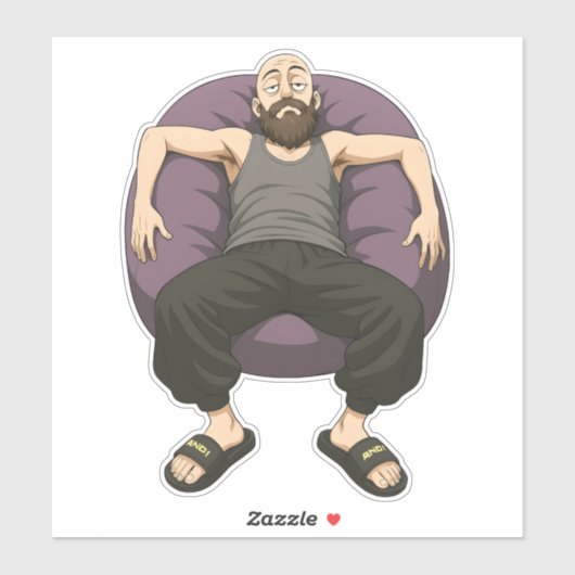 DuDe Chillin' Sticker (Vel)