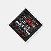 Dude Man Myth Legend Mannen Servet (Hoek)