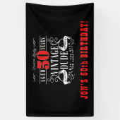 Dude Mannen Spandoek (Verticaal)