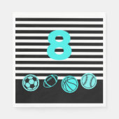 Dude Perfect Napkin Servet (Voorkant)