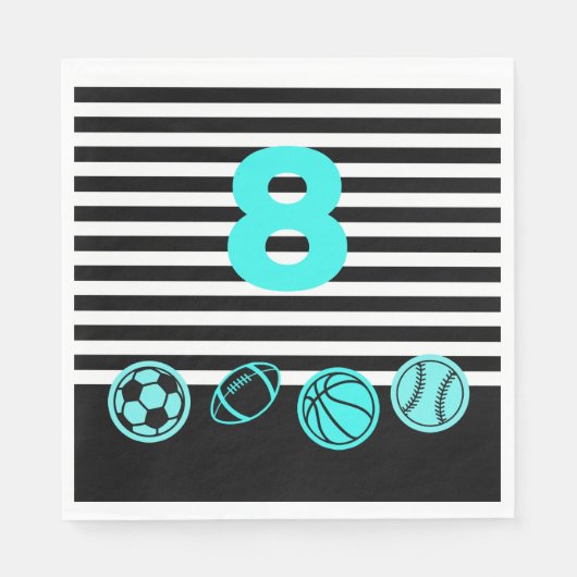 Dude Perfect Napkin Servet (Voorkant)