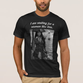 Dude Pirate Lover Search T-shirt
