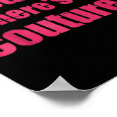 Dude Where's My Couture Funny Sarcastic Saying Wom Poster (Hoek)