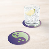 Dudeism Yin Yang Onderzetter (ronde) (Insitu)