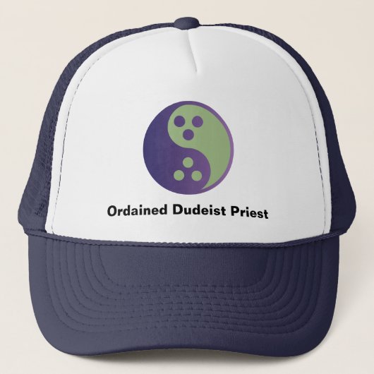 Dudeïsme besteld Dudeist Priest Trucker Pet (Voorkant)