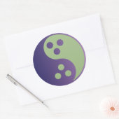 Dudeisme Grote ronde Sticker (Envelop)