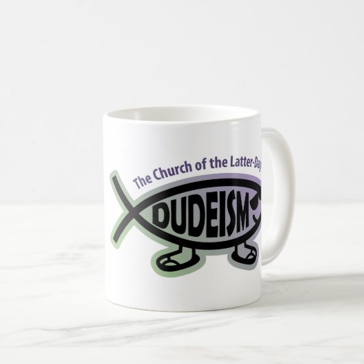 Dudeist Priest/Dudefish Mok (Voorkant rechts)