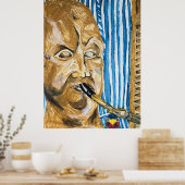 Dudelsackspeler Poster (Keuken)
