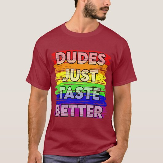 Dudes heeft het beste idee van de Gay Pride Gift I T-shirt (Voorkant)