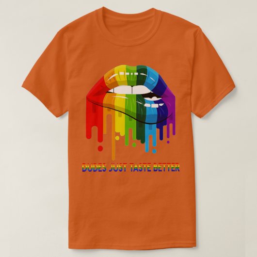 Dudes maakt gewoon een beter LGB Pride T-shirt (Design voorkant)