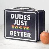 Dudes proeven gewoon beter gay pride cadeau idee (In situ)