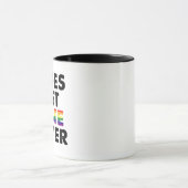 Dudes proeven gewoon beter gay pride cadeau idee mok (Midden)