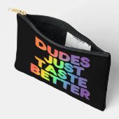 Dudes proeven gewoon betere regenboog Gay Pride LG Etui (Open)