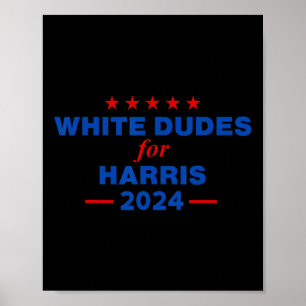 Dudes voor Harris 2024 Karens voor Kamala Poster