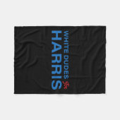 Dudes voor Harris 3 Fleece Deken (Voorkant (Horizontaal))