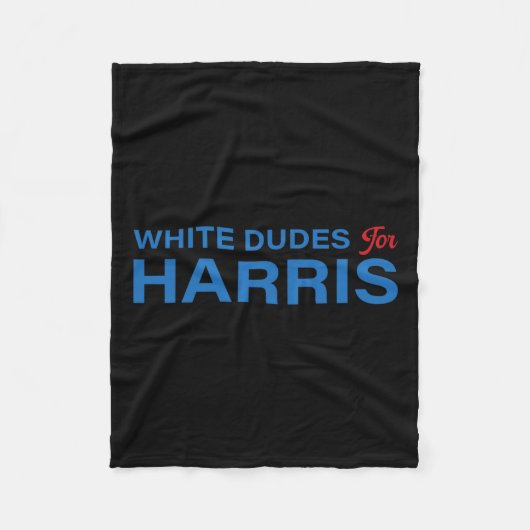 Dudes voor Harris 3 Fleece Deken (Voorkant)