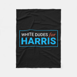 Dudes voor Harris Harris Waltz 2024 Verkiezing Kam Fleece Deken
