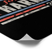 Dudes voor Harris Harris Waltz 2024 Verkiezing Kam Poster (Hoek)