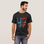 Dudes voor Harris - Kamala Harris 2024 47e voorzit T-shirt (Voorkant volledig)
