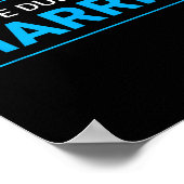 Dudes voor Kamala Harris 12 Poster (Hoek)