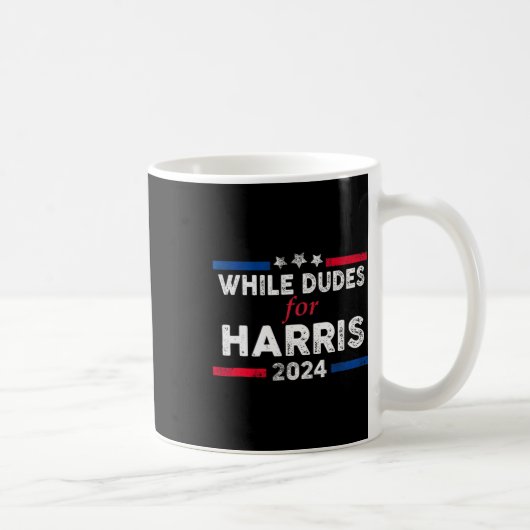Dudes voor Kamala Harris 4 Koffiemok (Rechts)
