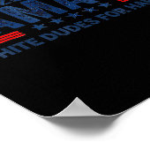Dudes voor Kamala Harris 6 Poster (Hoek)