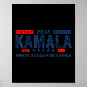 Dudes voor Kamala Harris 6 Poster
