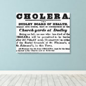 Dudley Board of Health Canvas Afdruk (Insitu (Houten vloer))