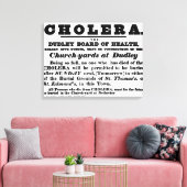 Dudley Board of Health Canvas Afdruk (Insitu (Woonkamer))