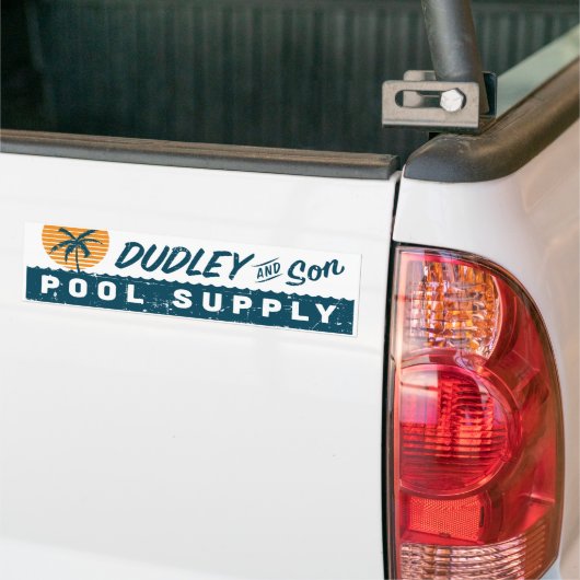 Dudley en Son Bumpersticker (Op Truck)
