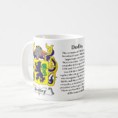 Dudley Family Coat of Arms Mok (Voorkant links)