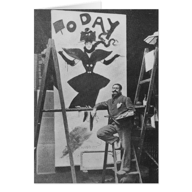 Dudley Hardy schilderde een poster (Voorkant)