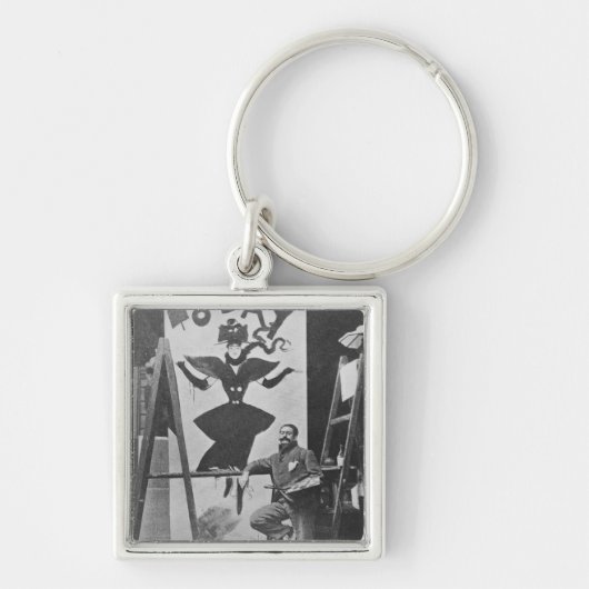 Dudley Hardy schilderde een poster Sleutelhanger (Voorkant)