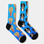 Dudley Labrador en Bernese Mountain Dog Sokken (Rechts)