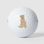 Dudley Labrador Golfballen (Voorkant)